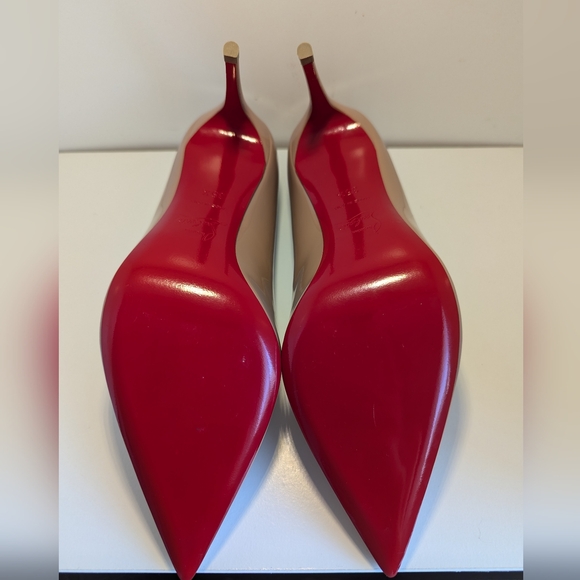 Christian Louboutin Kate 85 Patent Leather Pumps - Picture 2 of 9
